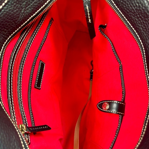 Dooney & Bourke Lexington Pebble Grain
Black Leather Tote Bag - Picture 8 of 12